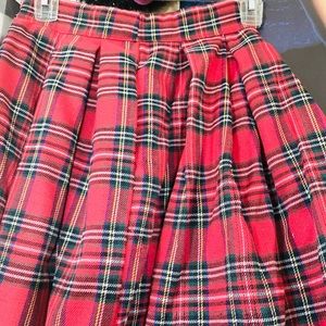 Vintage red skirt